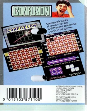 Confuzion (19xx)(Incentive)[CONFUZI] box cover back